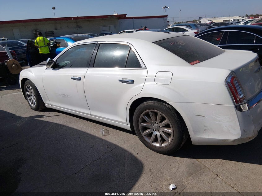 CHRYSLER 300 2012 VIN 2C3CCACG6CH308166