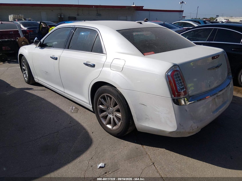 CHRYSLER 300 2012 VIN 2C3CCACG6CH308166