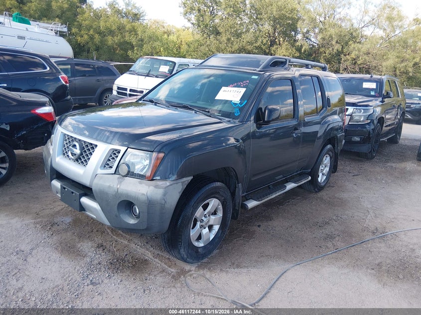 Vin: 5n1an0nu2ac504983, lot: 46616964, nissan xterra s 20102