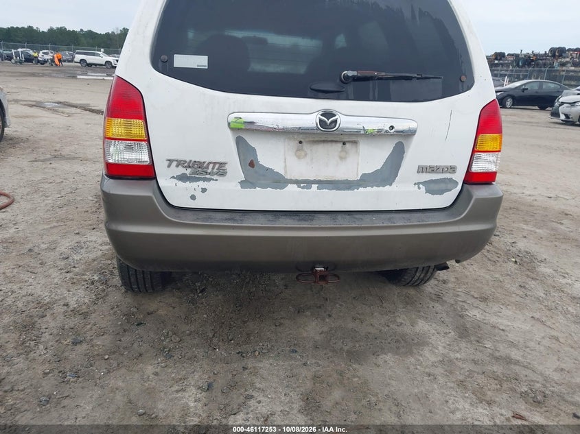 MAZDA TRIBUTE 2001 VIN 4F2YU09191KM01006