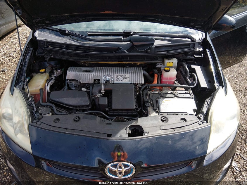 TOYOTA PRIUS 2010 VIN JTDKN3DU8A5158003