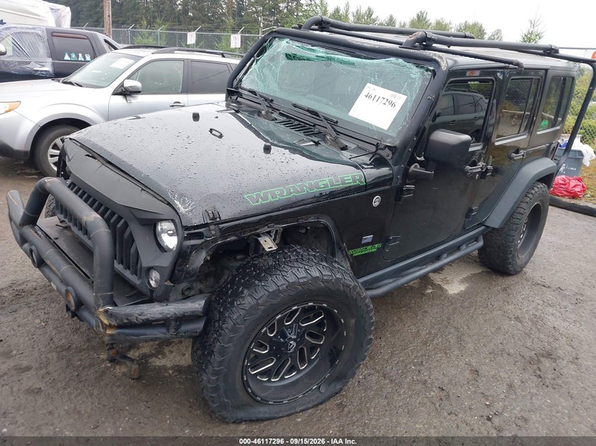 Vin: 1c4bjwdg7gl244298, lot: 46617016, jeep wrangler unlimited willys wheeler 20162