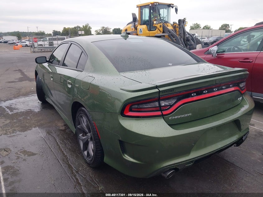 Vin: 2c3cdxct2jh307297, lot: 46617021, dodge charger r/t rwd 20183