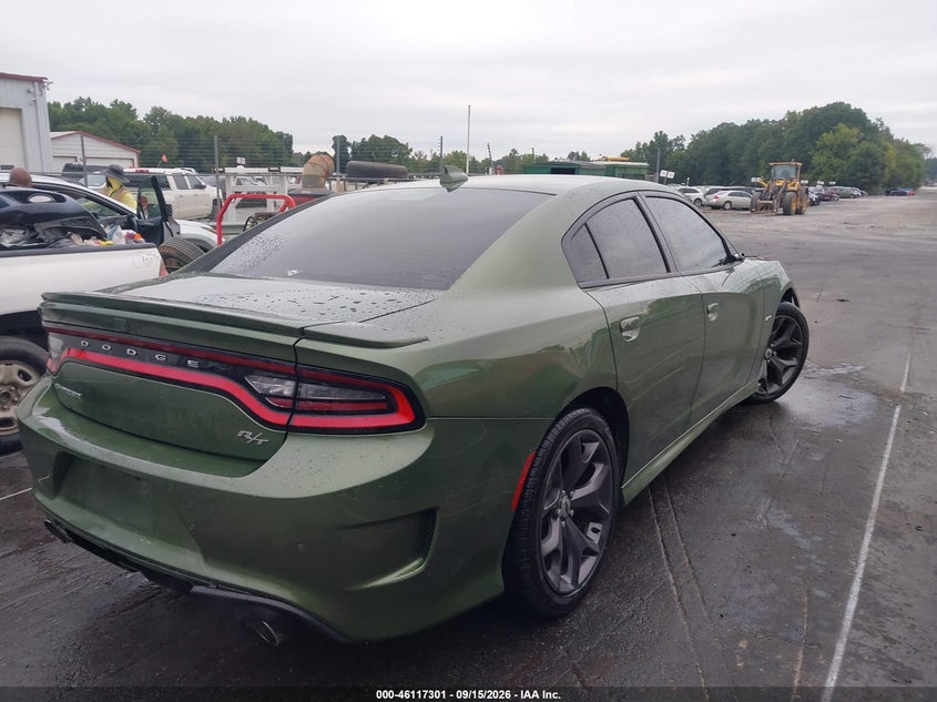 Vin: 2c3cdxct2jh307297, lot: 46617021, dodge charger r/t rwd 20184