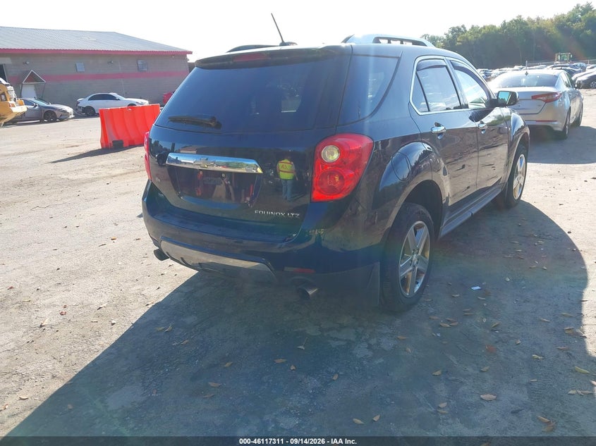 Vin: 2gnflhe34f6232904, lot: 46617031, chevrolet equinox ltz 20154