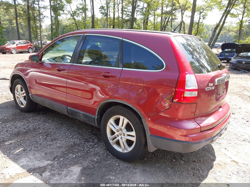 Vin: 5j6re4h73al011764, lot: 46617060, honda cr-v ex-l 20103