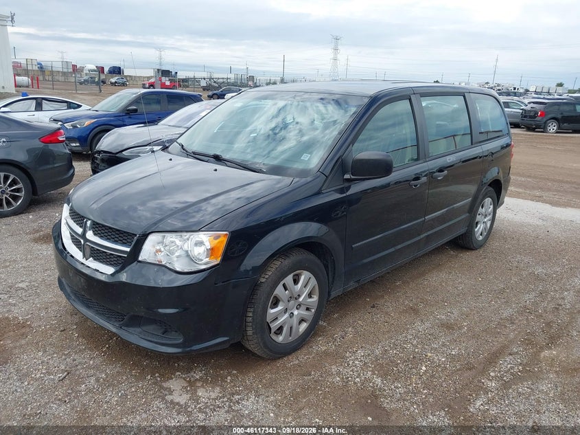 Vin: 2c4rdgbg1er306202, lot: 46617063, dodge grand caravan american value pkg 20142