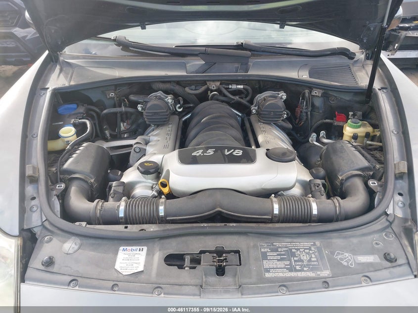 PORSCHE CAYENNE 2006 VIN WP1AB29P56LA60629