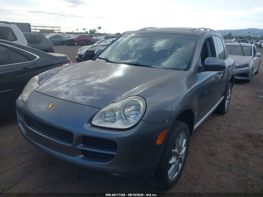 PORSCHE CAYENNE 2006 VIN WP1AB29P56LA60629