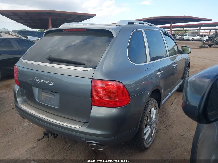 PORSCHE CAYENNE 2006 VIN WP1AB29P56LA60629