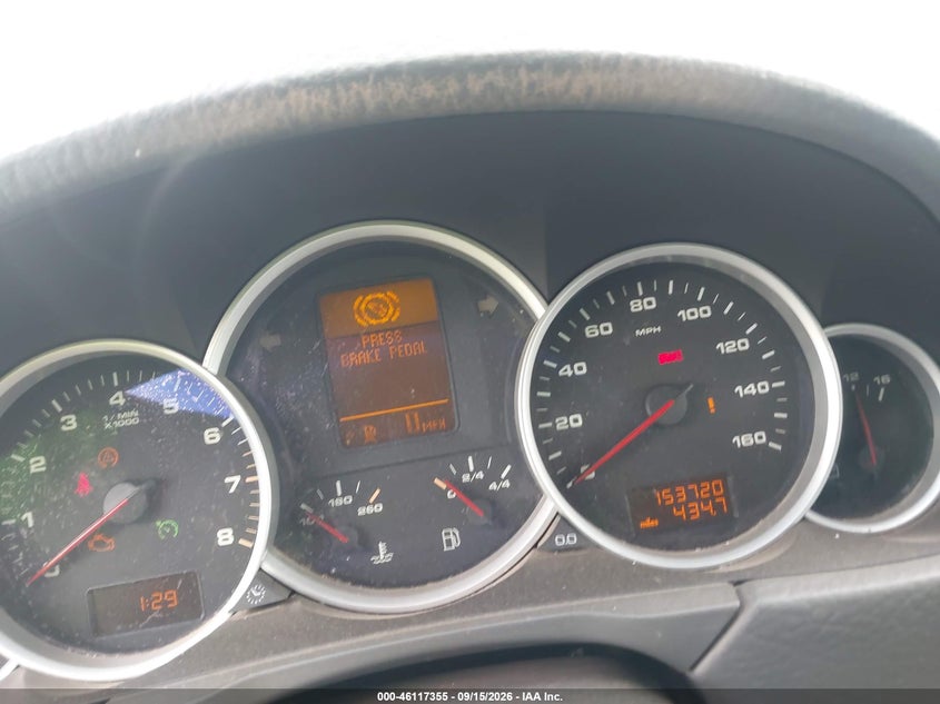 PORSCHE CAYENNE 2006 VIN WP1AB29P56LA60629