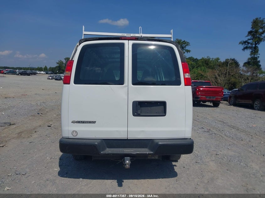 CHEVROLET EXPRESS 2500 2018 VIN 1GCWGAFP6J1337199