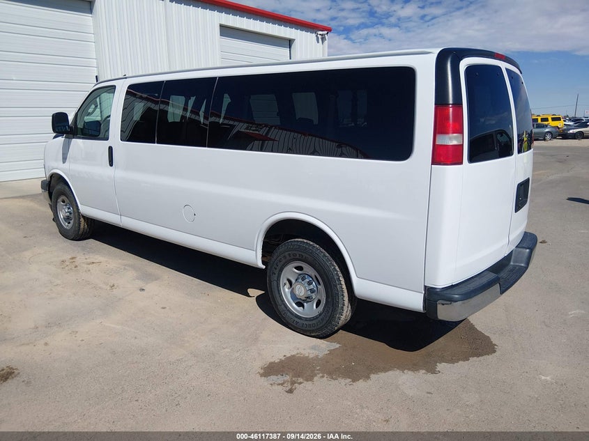 Vin: 1gazgpffxh1273503, lot: 46617107, chevrolet express 3500 lt 20173