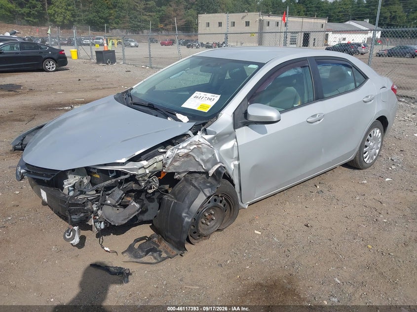 Vin: 2t1burhe2gc625887, lot: 46617113, toyota corolla le 20162