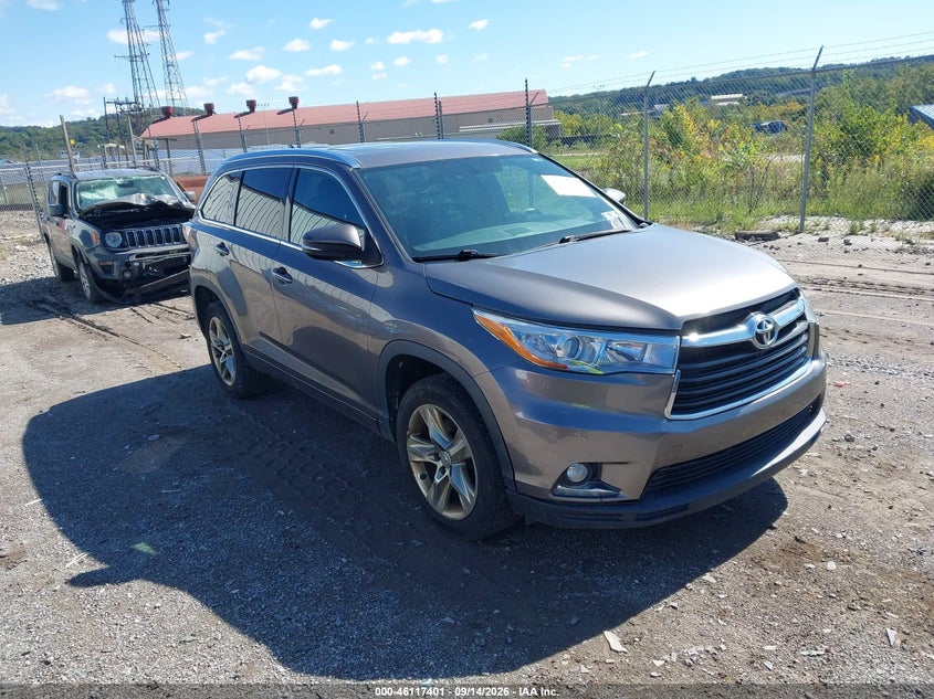2014 TOYOTA HIGHLANDER auction photo 1
