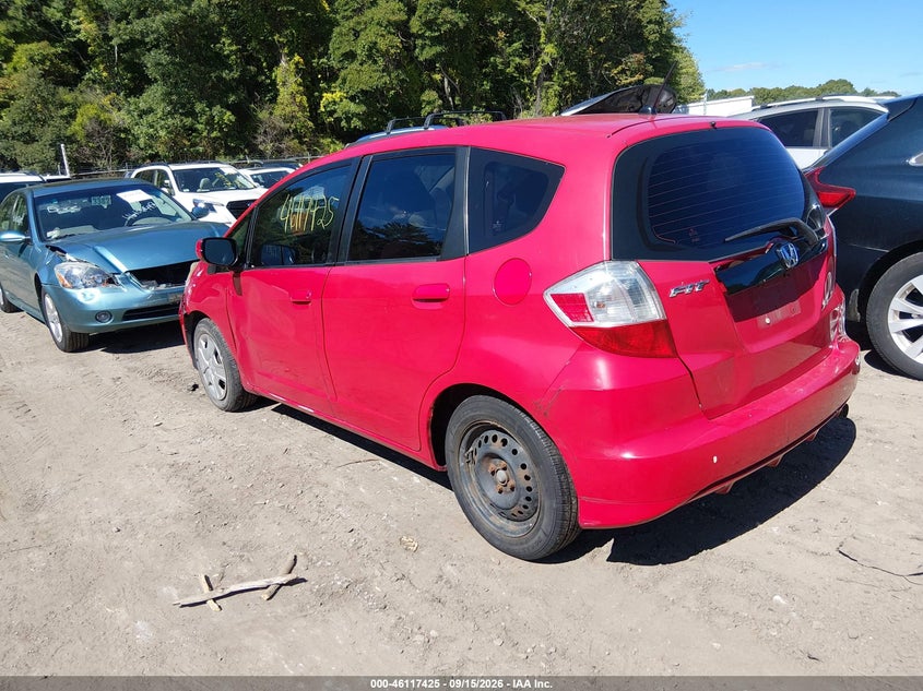 Vin: jhmge8h38dc076968, lot: 46617145, honda fit 20133