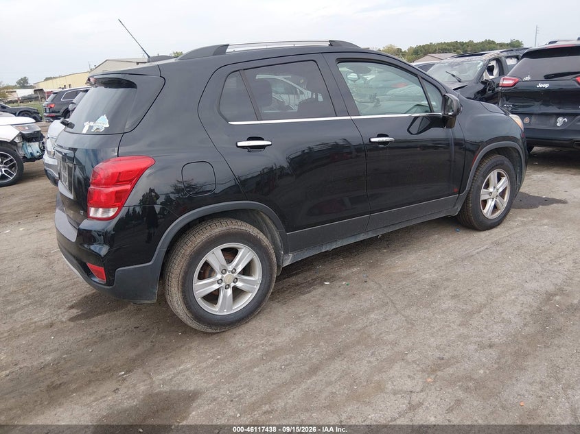 Vin: 3gncjlsb0hl281538, lot: 46617158, chevrolet trax lt 20174