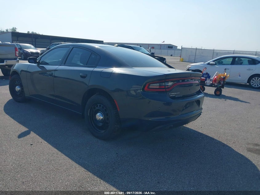 Vin: 2c3cdxkt1jh249149, lot: 46617161, dodge charger police awd 20183