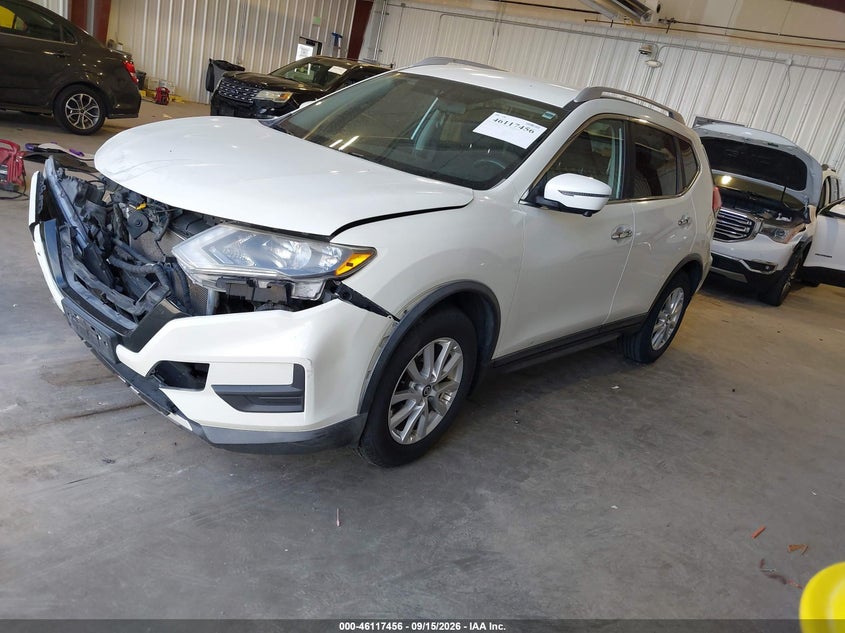 Vin: knmat2mt4hp544385, lot: 46617176, nissan rogue sv 20172
