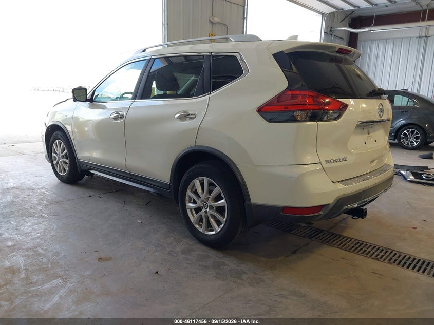 Vin: knmat2mt4hp544385, lot: 46617176, nissan rogue sv 20173