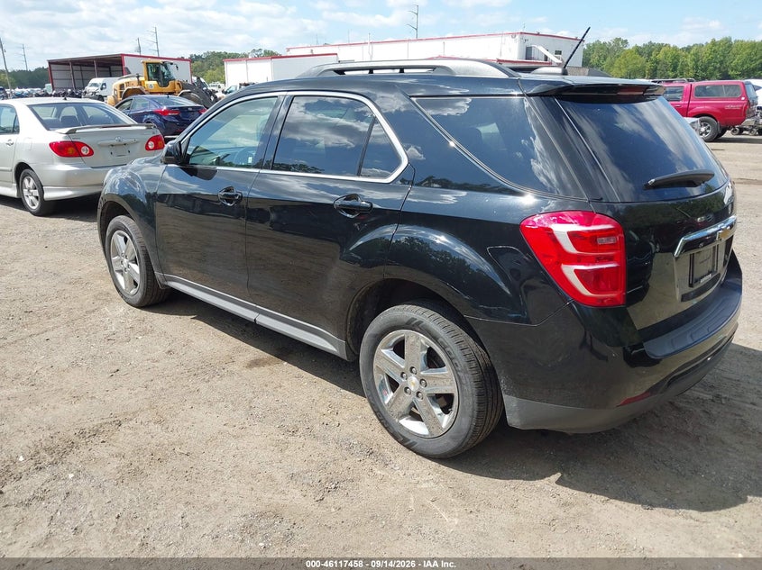 Vin: 2gnalcek3g1121554, lot: 46617178, chevrolet equinox lt 20163