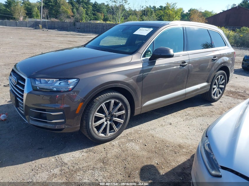 Vin: wa1laaf79jd032938, lot: 46617267, audi q7 3.0t premium 20182