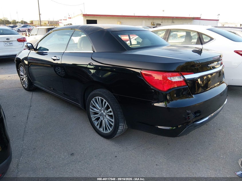Vin: 1c3bcbfg6cn251231, lot: 46617268, chrysler 200 limited 20123