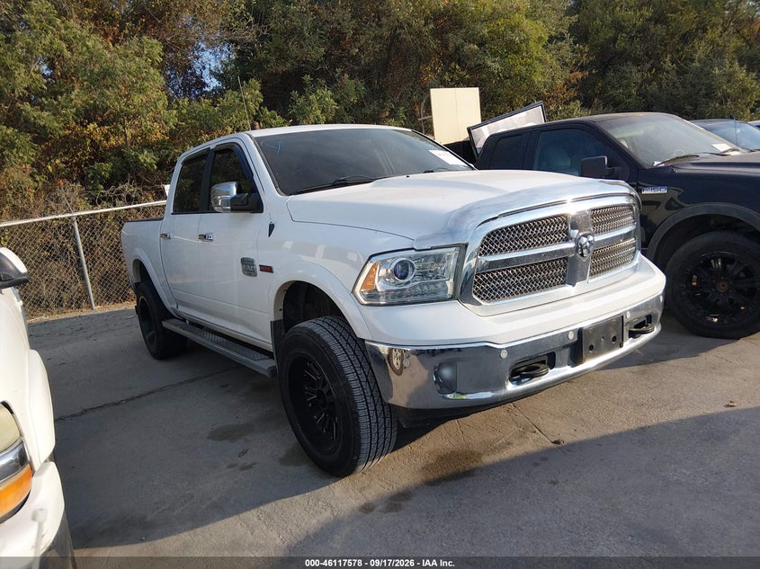 Vin: 1c6rr6pm7fs638887, lot: 46617298, ram 1500 laramie longhorn 2015 img_1