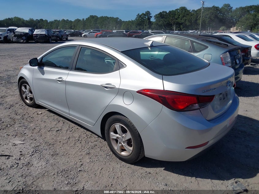 2015 HYUNDAI ELANTRA auction photo 3