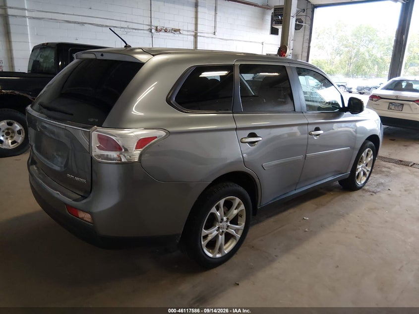 Vin: ja4az3a30ez017950, lot: 46617306, mitsubishi outlander se 20144