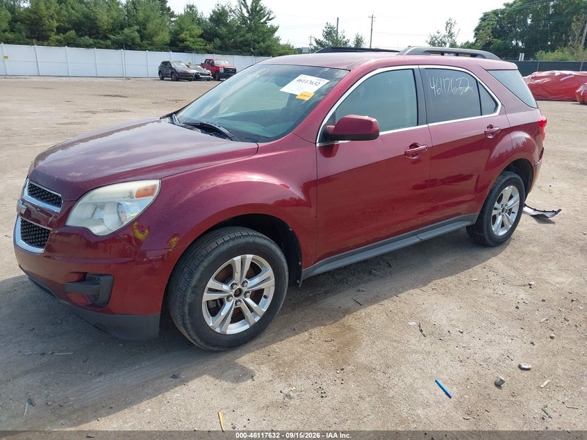 2011 Chevrolet Equinox, Удар сзади, IAAI, VIN 2CNALDEC0B6409420 — фото 2