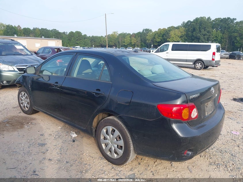 Vin: 1nxbu4ee1az273544, lot: 46617363, toyota corolla le 20103