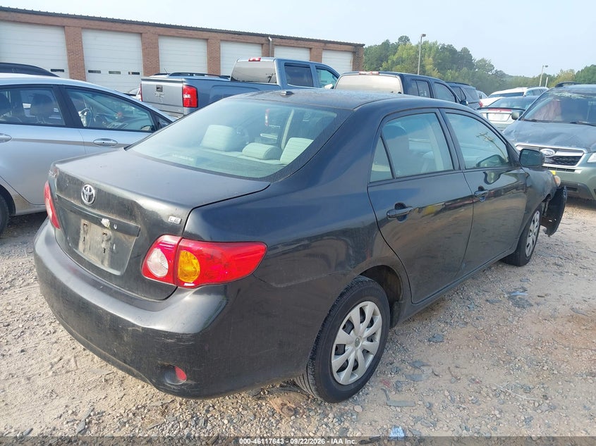 Vin: 1nxbu4ee1az273544, lot: 46617363, toyota corolla le 20104