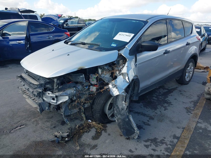Vin: 1fmcu0f79fub93767, lot: 46617380, ford escape s 20152