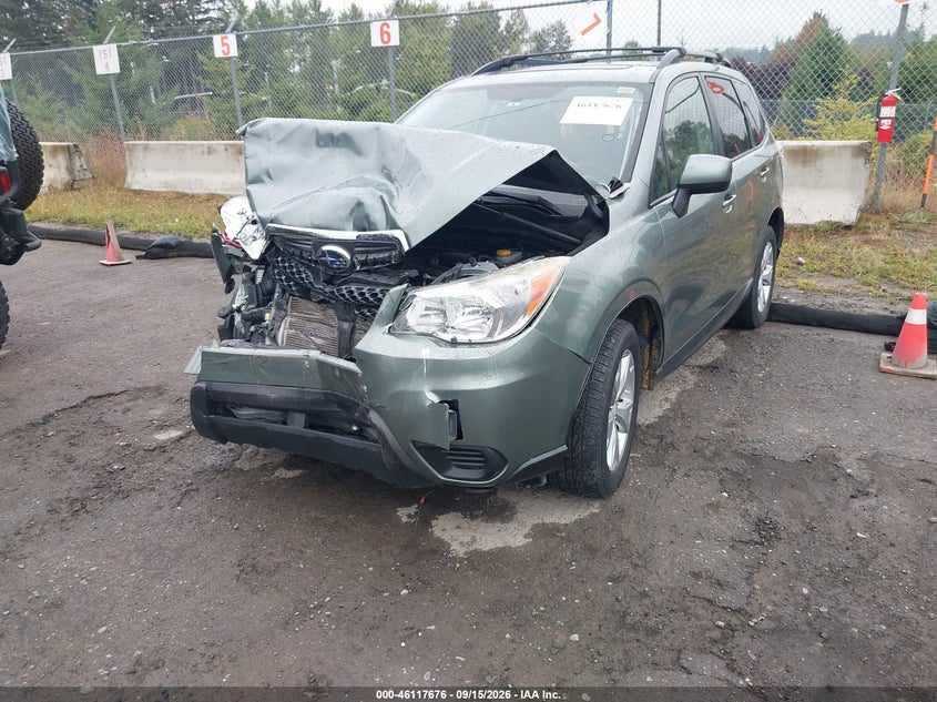 Vin: jf2sjadc0fh420806, lot: 46617396, subaru forester 2.5i premium 20152