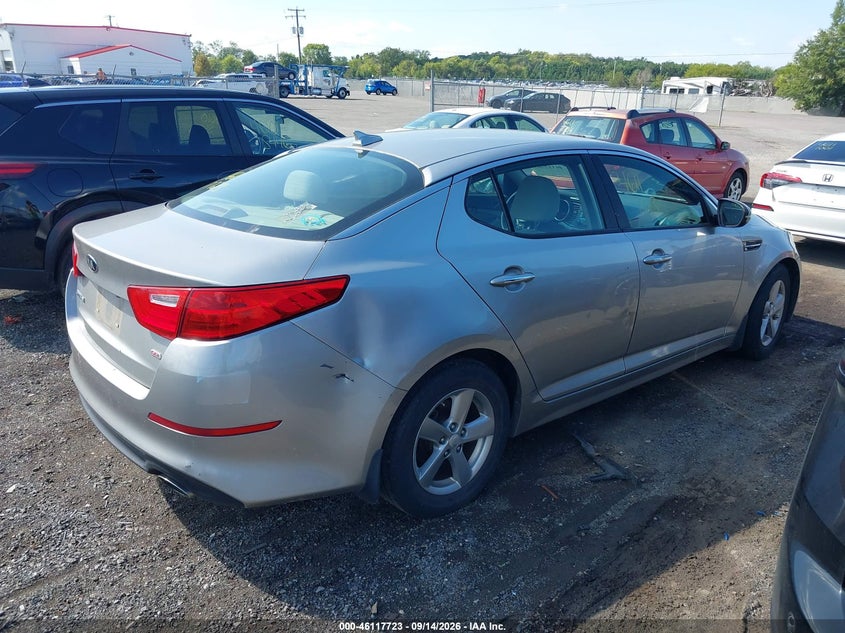 2014 KIA OPTIMA auction photo 4