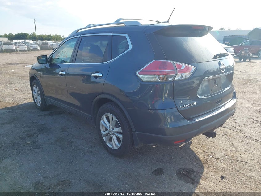 Vin: 5n1at2mt6ec837042, lot: 46617476, nissan rogue sv 20143