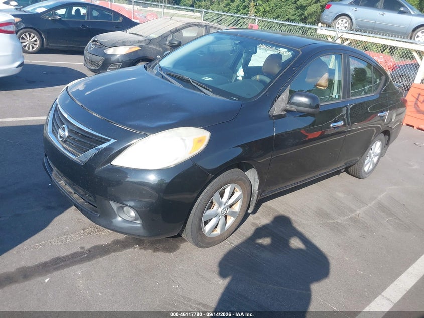 2013 NISSAN VERSA auction photo 2