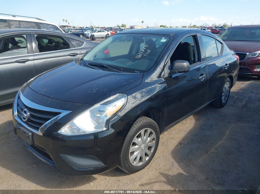 Vin: 3n1cn7ap5fl800536, lot: 46617511, nissan versa 1.6 s 20152