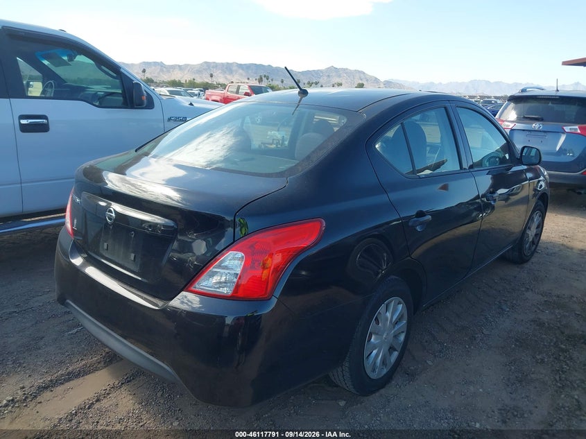 Vin: 3n1cn7ap5fl800536, lot: 46617511, nissan versa 1.6 s 20154