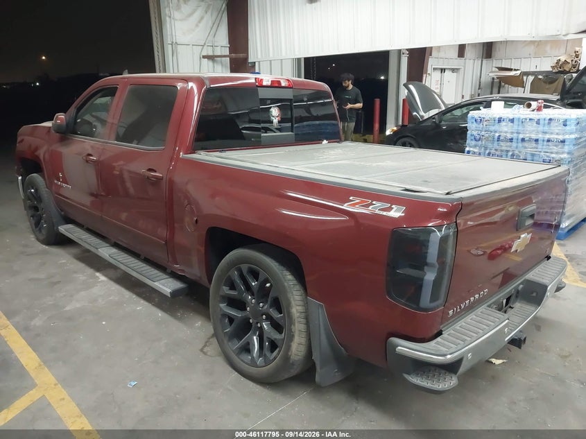 Vin: 3gcukrec8fg133676, lot: 46617515, chevrolet silverado 1500 2lt 20153