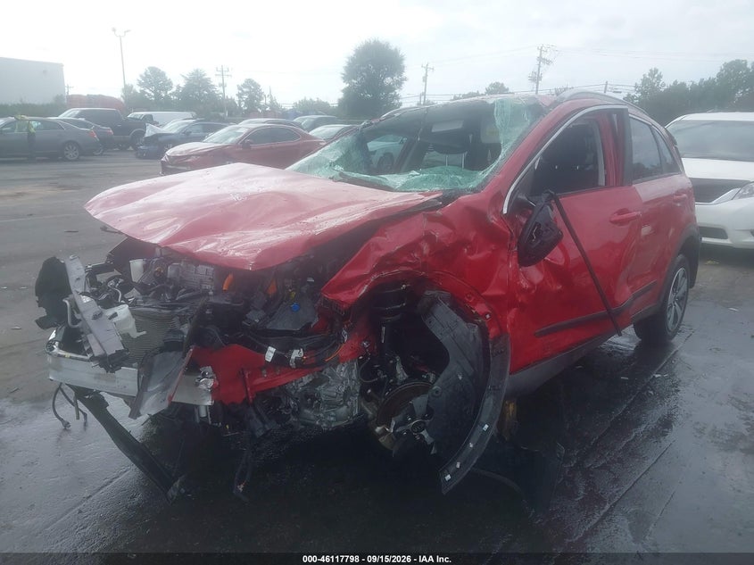 Vin: kndcb3lc4j5118135, lot: 46617518, kia niro lx 20182