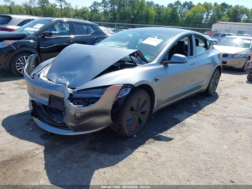 Vin: 5yj3e1eb8sf890931, lot: 46617520, tesla model 3 long range all-wheel drive 20252