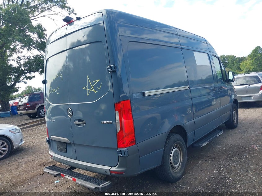 Vin: wd4pf0cd4kp097098, lot: 46617540, mercedes-benz sprinter 2500 high roof v6 20194
