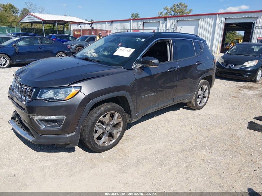 Vin: 3c4njdcb6lt255170, lot: 46617552, jeep compass limited 4x4 20202