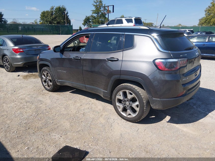 Vin: 3c4njdcb6lt255170, lot: 46617552, jeep compass limited 4x4 20203