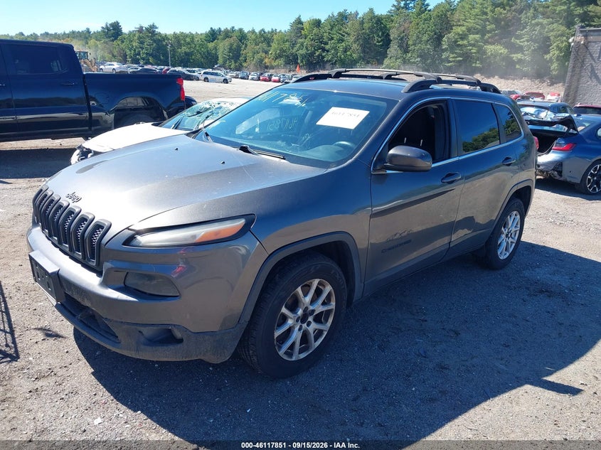 2016 Jeep Cherokee, Обычный износ, IAAI, VIN 1C4PJMCB9GW182241 — фото 2