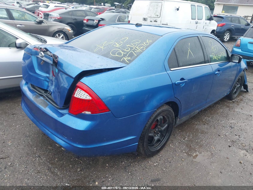 Vin: 3fahp0ha1br182103, lot: 46617593, ford fusion se 20114