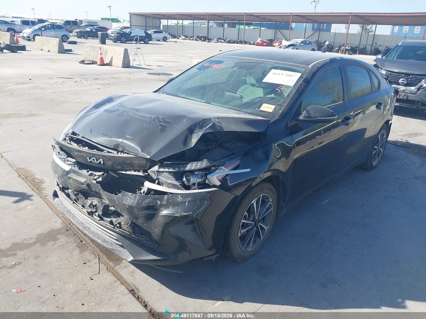 2023 Kia Forte, Rear, IAAI, VIN 3KPF24AD9PE554247 — photo 2