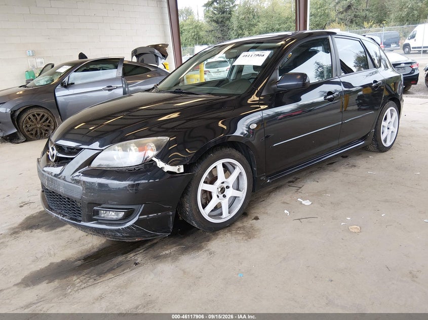 2008 Mazda 3, Right Front, IAAI, VIN JM1BK34L281799780 — photo 2